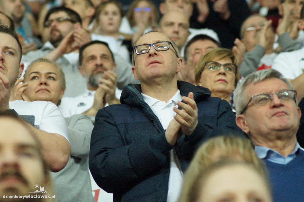 Kibice na meczu Anwil vs Hapoel