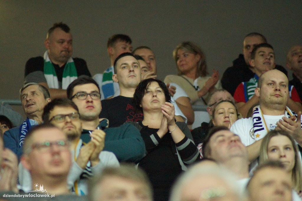 Kibice na meczu Anwil vs Hapoel