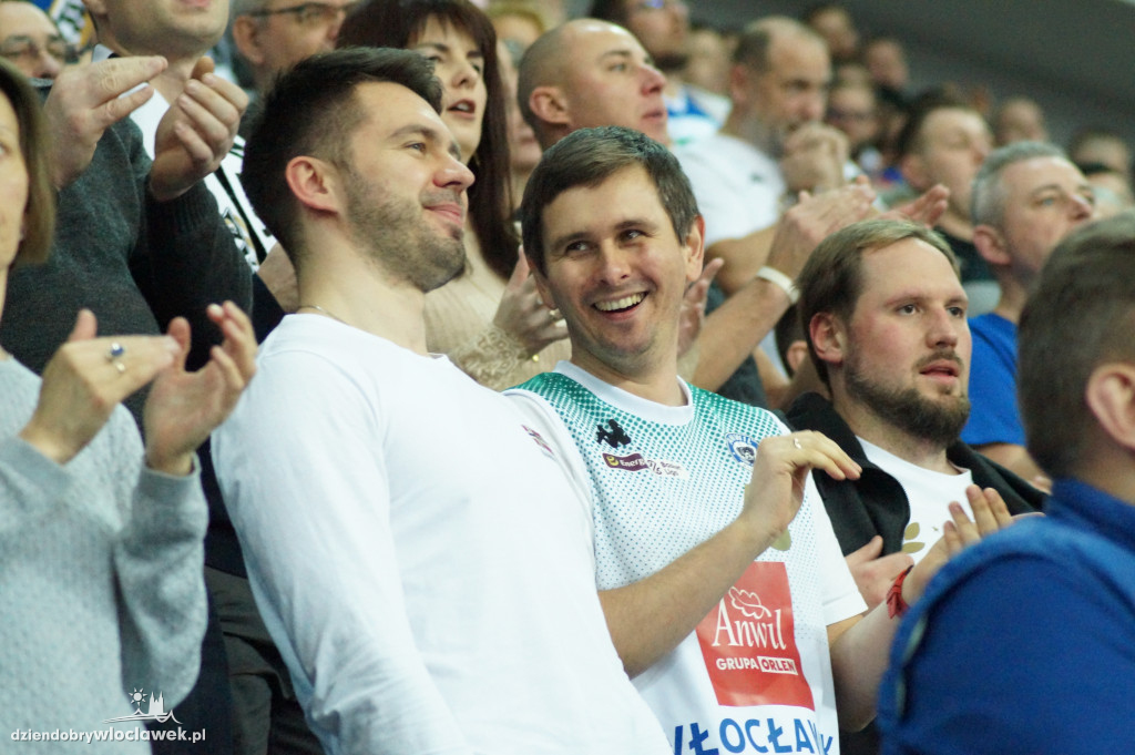 Kibice na meczu Anwil vs Hapoel