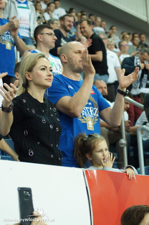 Kibice na meczu Anwil vs Hapoel