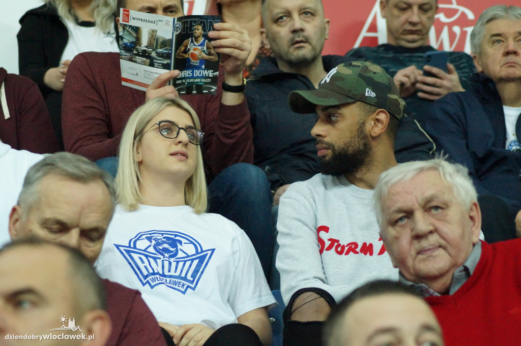 Kibice na meczu Anwil vs Hapoel