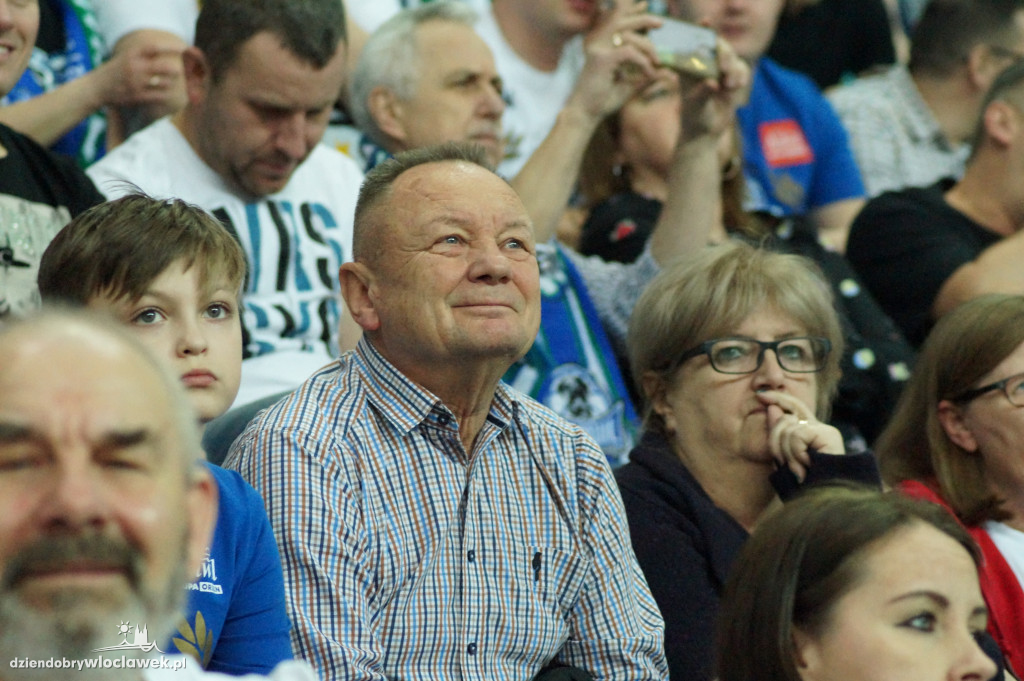 Kibice na meczu Anwil vs Hapoel