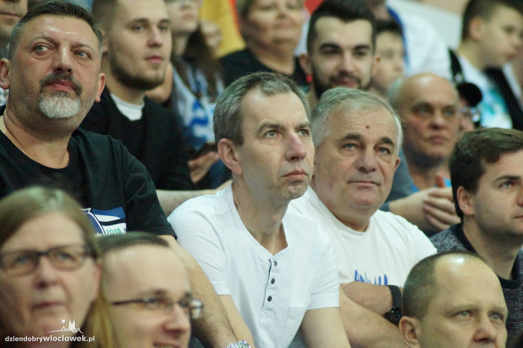 Kibice na meczu Anwil vs Hapoel
