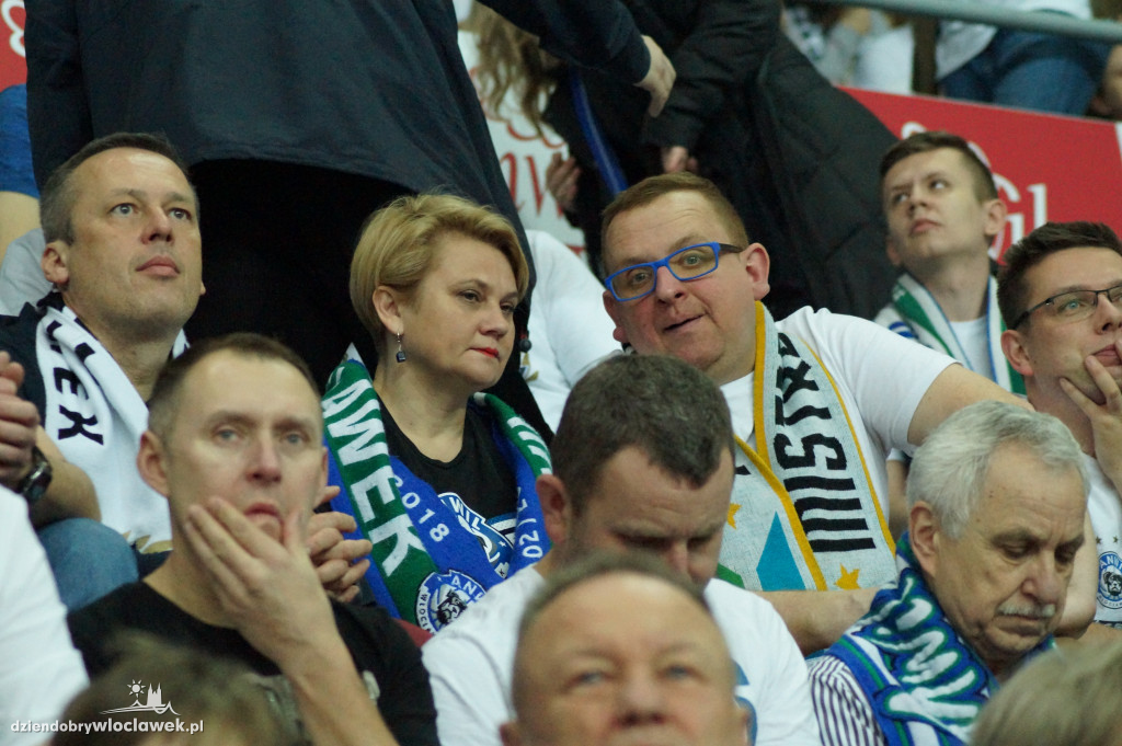 Kibice na meczu Anwil vs Hapoel