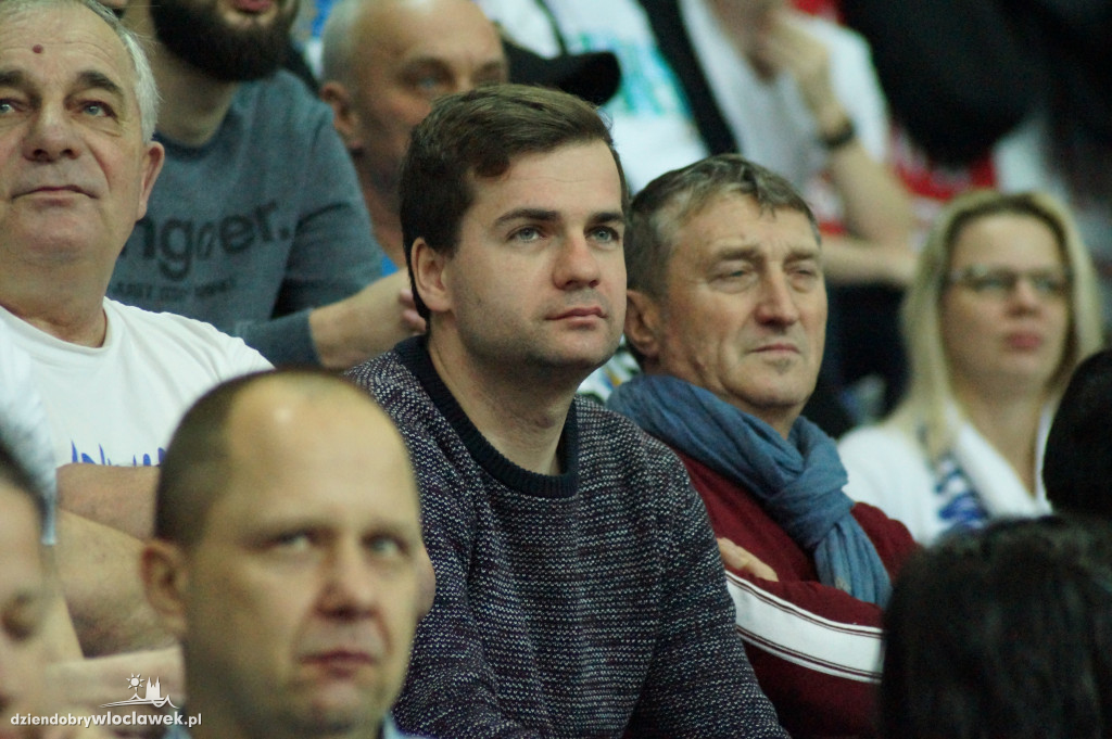 Kibice na meczu Anwil vs Hapoel