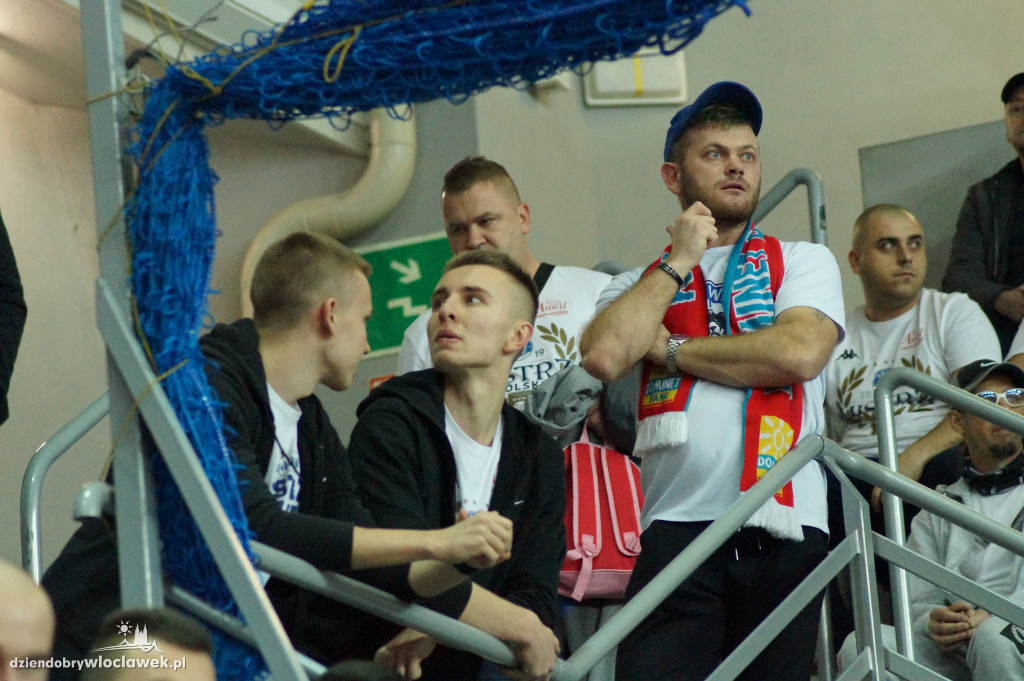 Kibice na meczu Anwil vs Hapoel