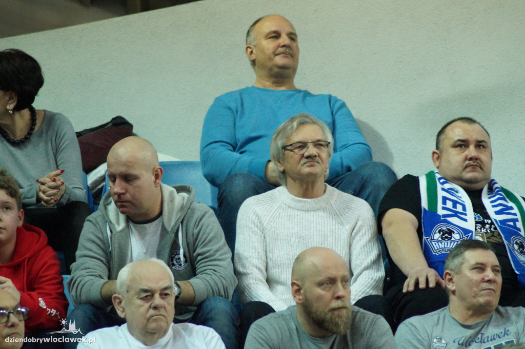 Kibice na meczu Anwil vs Hapoel