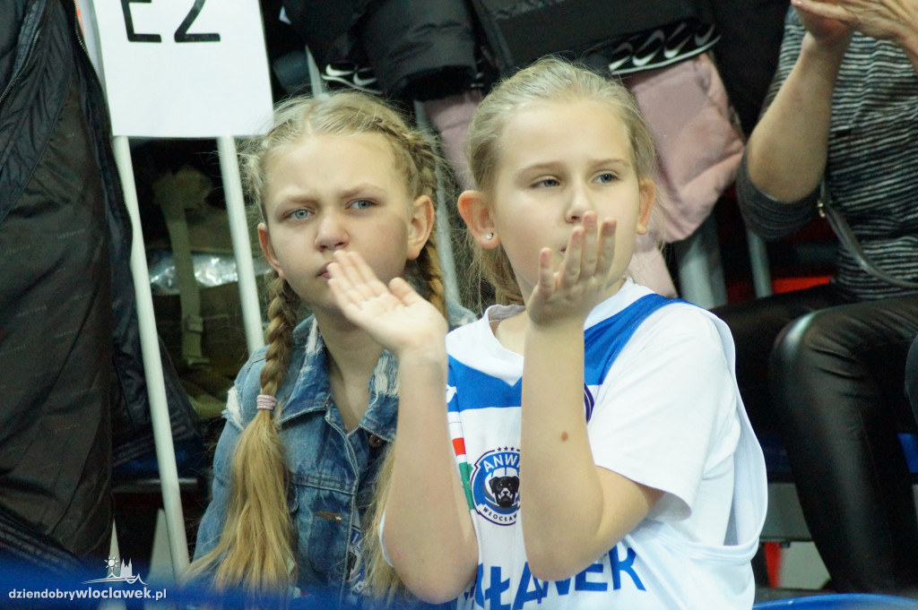 Kibice na meczu Anwil vs Hapoel