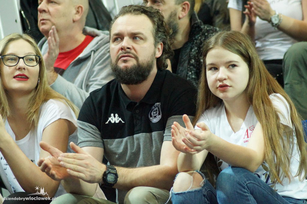 Kibice na meczu Anwil vs Hapoel
