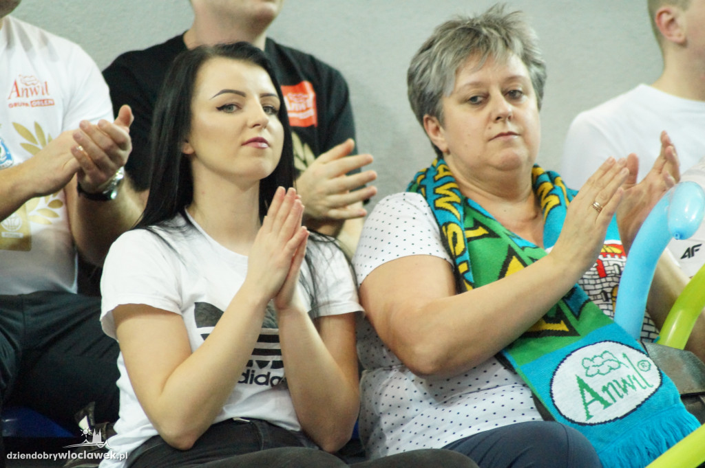 Kibice na meczu Anwil vs Hapoel