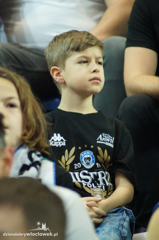 Kibice na meczu Anwil vs Hapoel