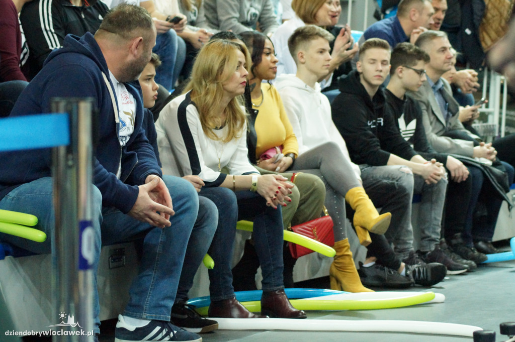 Kibice na meczu Anwil vs Hapoel