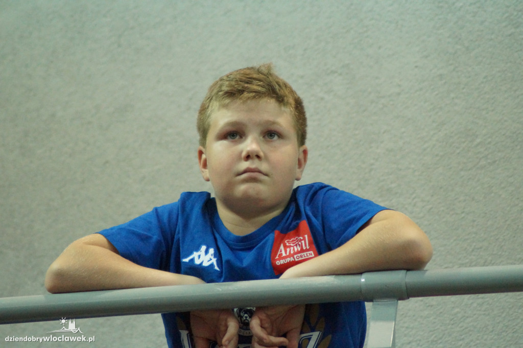 Kibice na meczu Anwil vs Hapoel