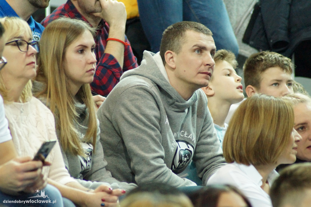 Kibice na meczu Anwil vs Hapoel