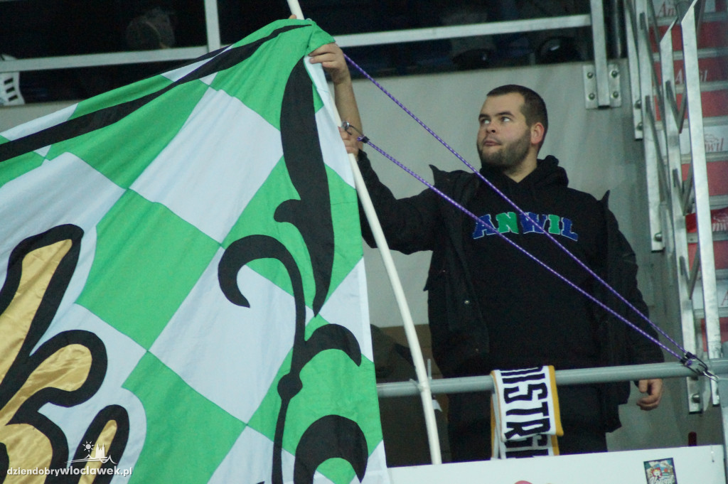 Kibice na meczu Anwil vs Hapoel