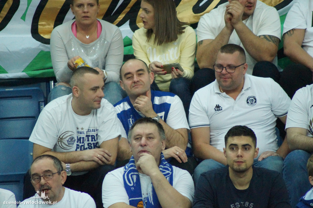 Kibice na meczu Anwil vs Hapoel