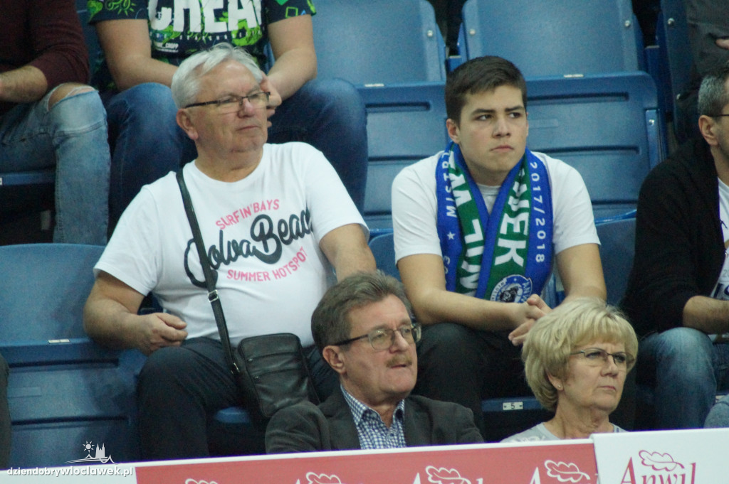 Kibice na meczu Anwil vs Hapoel