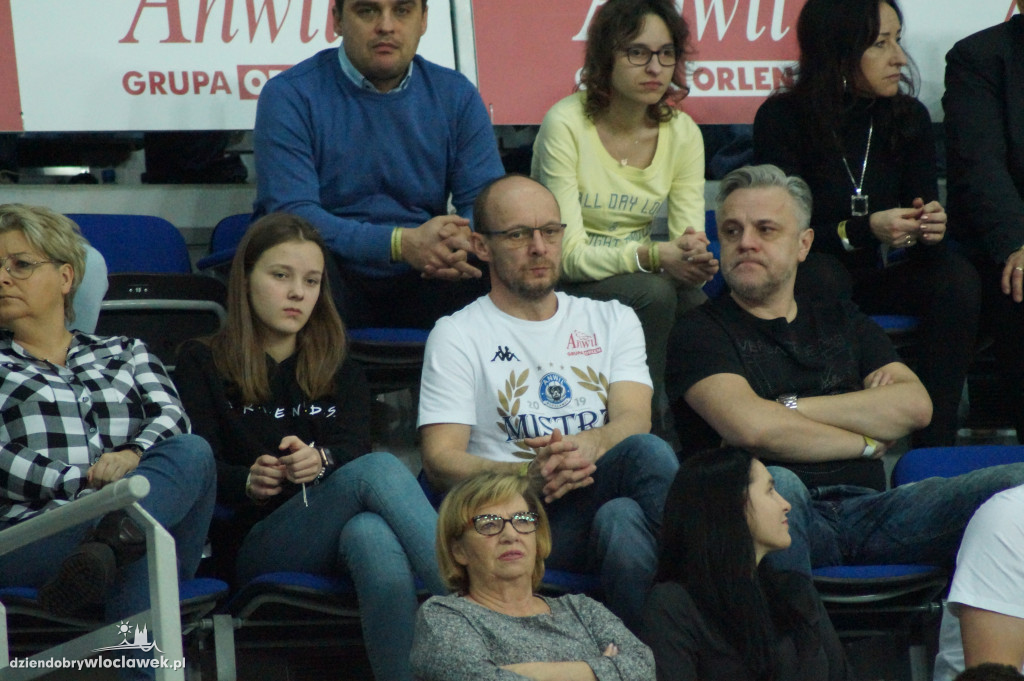 Kibice na meczu Anwil vs Hapoel