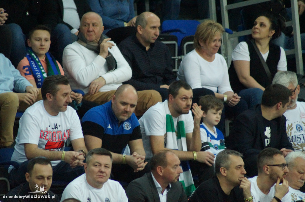 Kibice na meczu Anwil vs Hapoel