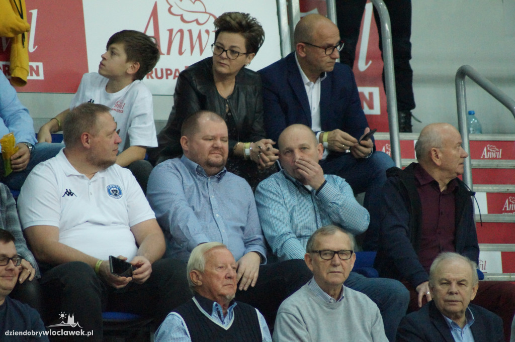 Kibice na meczu Anwil vs Hapoel