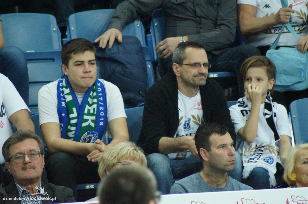 Kibice na meczu Anwil vs Hapoel