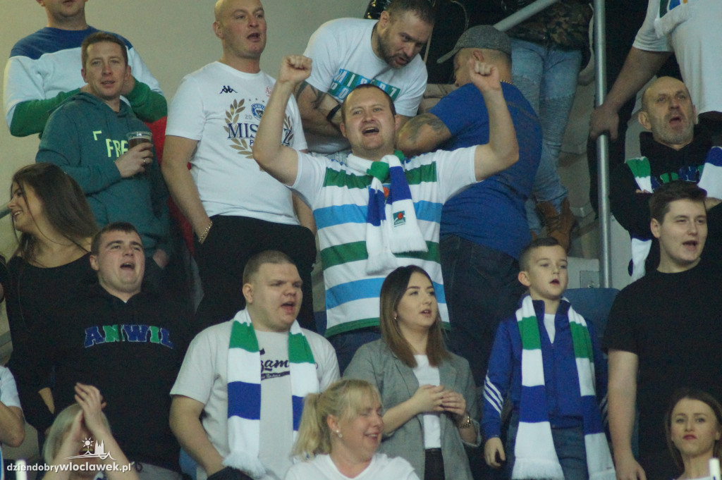 Kibice na meczu Anwil vs Hapoel