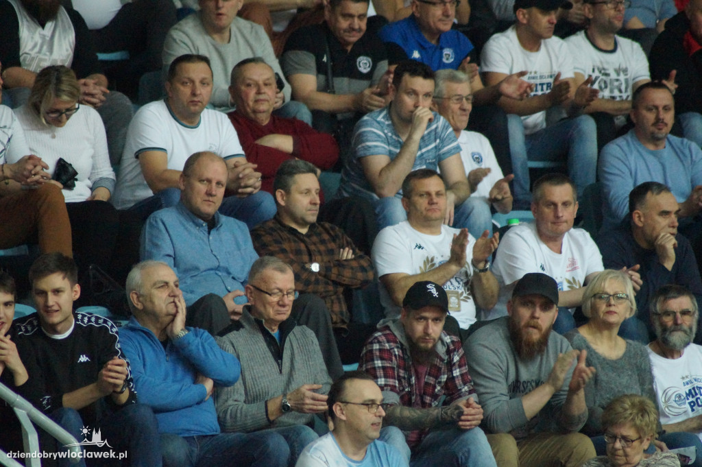 Kibice na meczu Anwil vs Hapoel