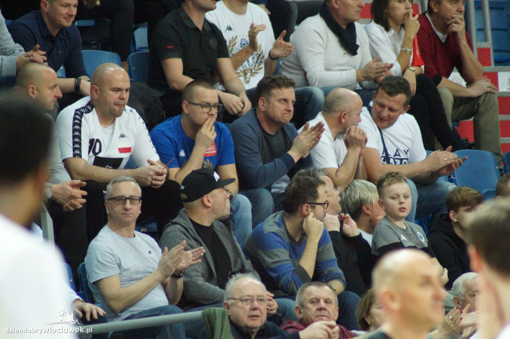 Kibice na meczu Anwil vs Hapoel