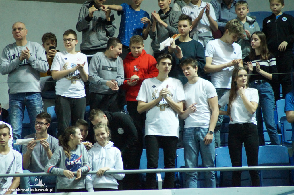 Kibice na meczu Anwil vs Hapoel