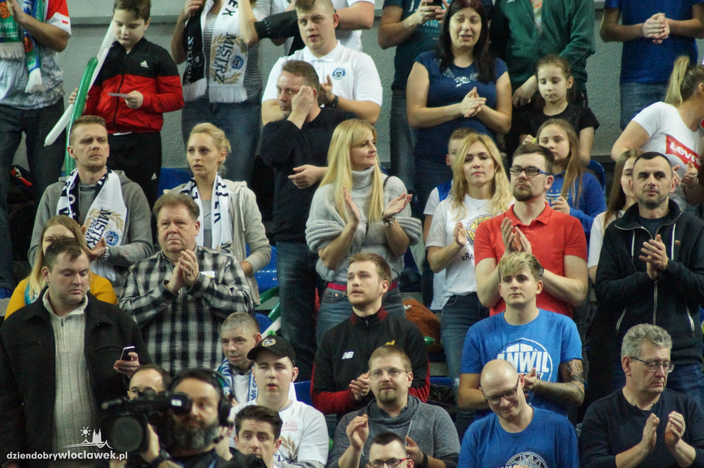 Kibice na meczu Anwil vs Hapoel