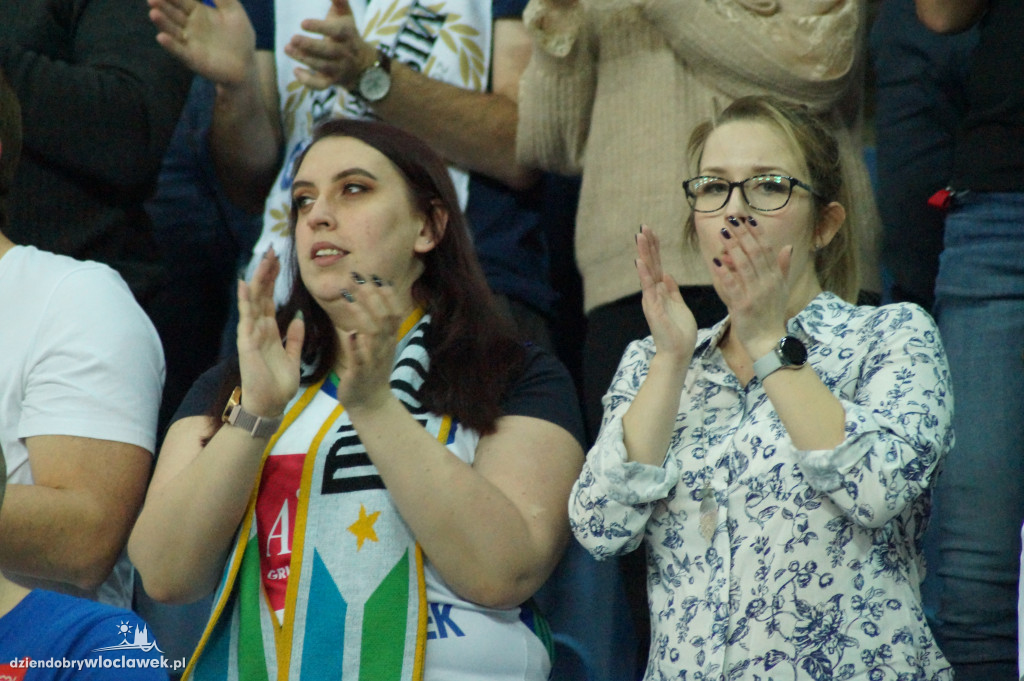 Kibice na meczu Anwil vs Hapoel