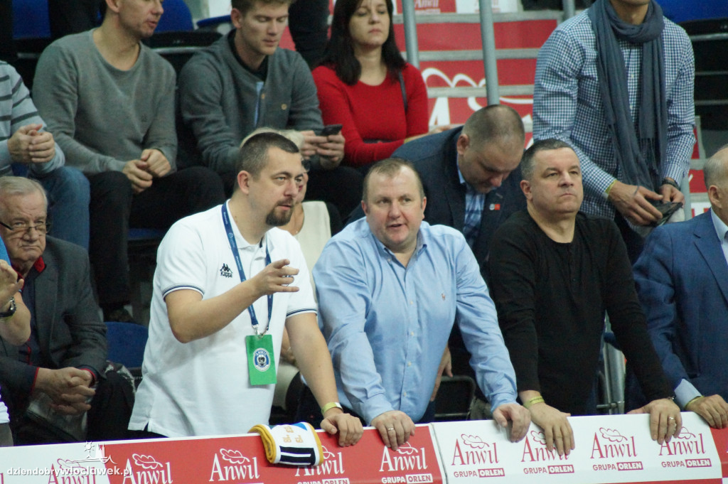 Kibice na meczu Anwil vs Hapoel
