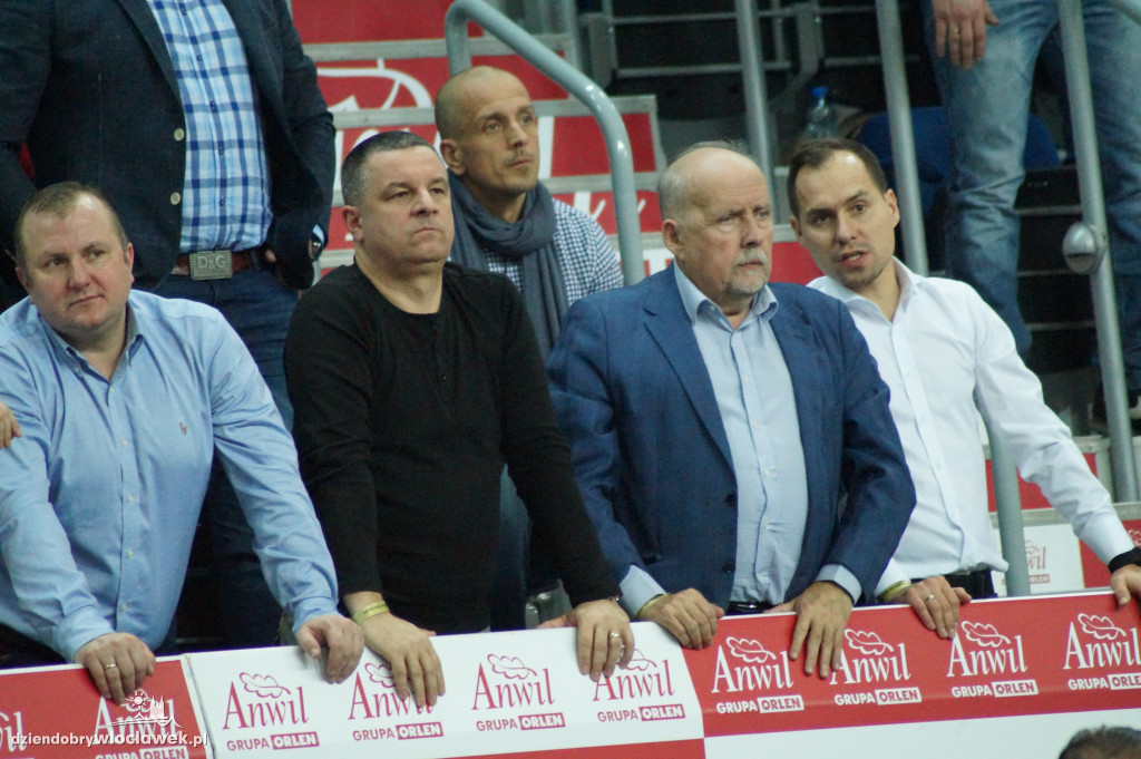 Kibice na meczu Anwil vs Hapoel