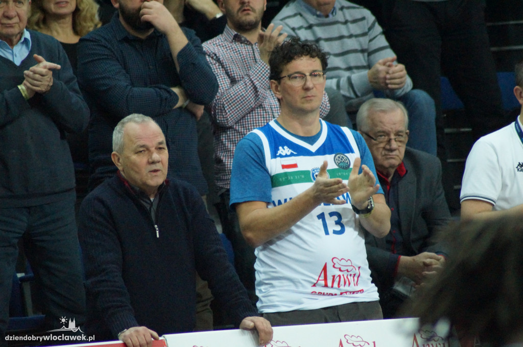 Kibice na meczu Anwil vs Hapoel