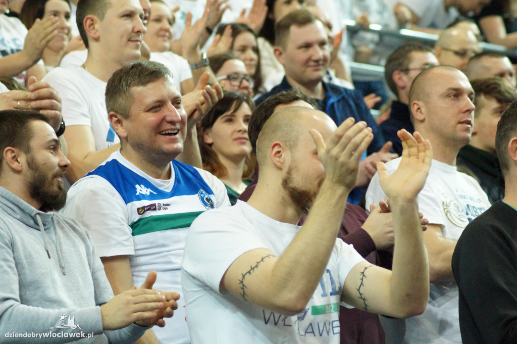 Kibice na meczu Anwil vs Hapoel