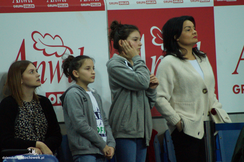 Kibice na meczu Anwil vs Hapoel