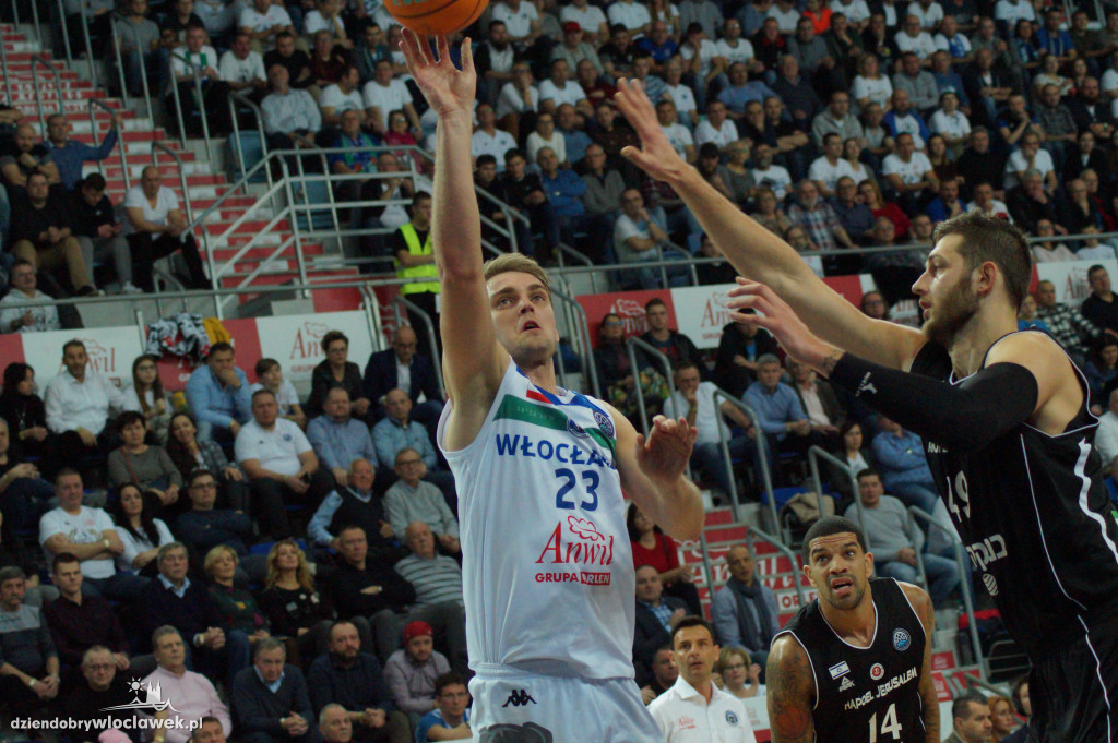 Mecz Anwil Włocławek vs Hapoel Jerozolima