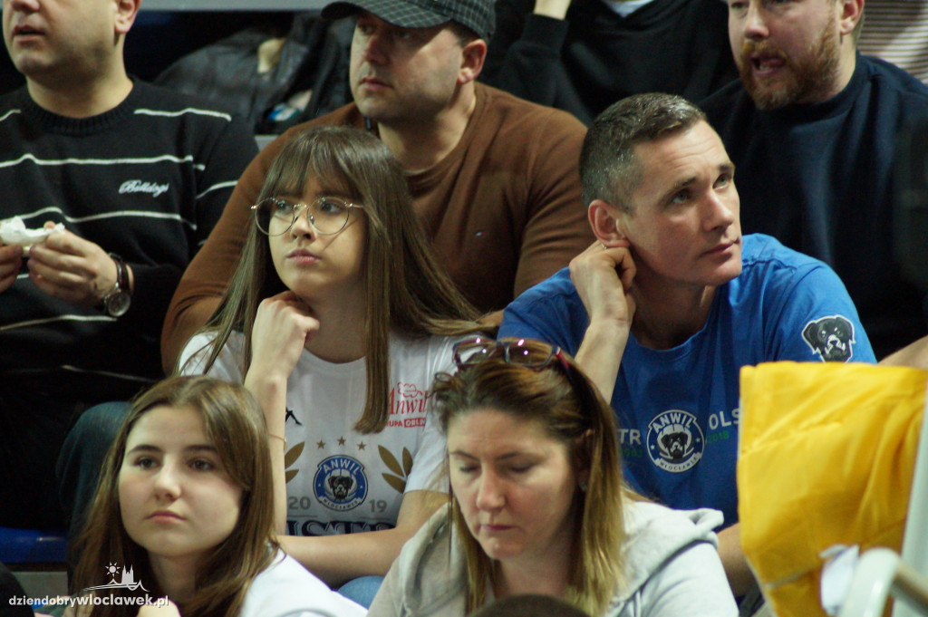 Kibice na meczu Anwil vs Legia