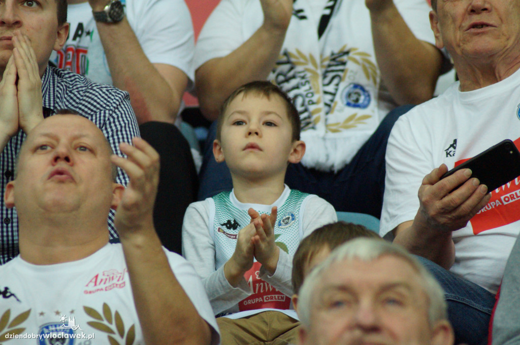 Kibice na meczu Anwil vs Legia