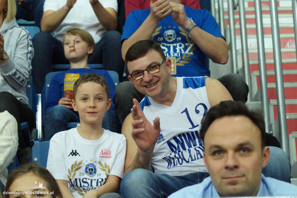 Kibice na meczu Anwil vs Legia