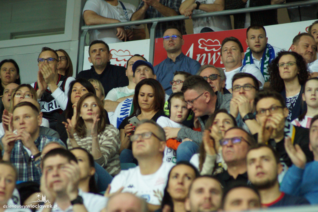 Kibice na meczu Anwil vs Legia