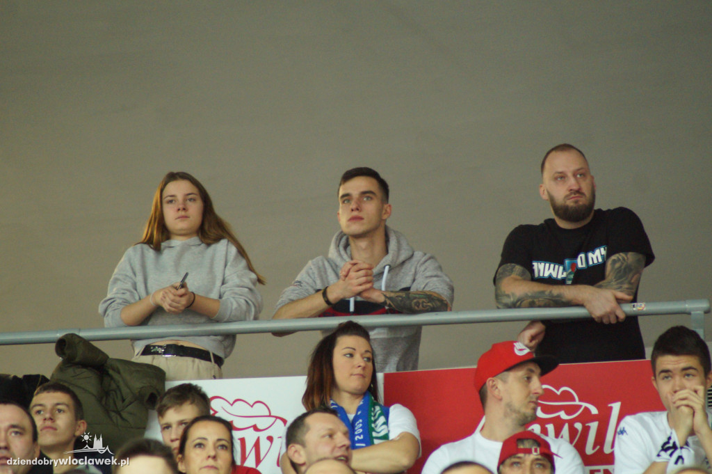 Kibice na meczu Anwil vs Legia