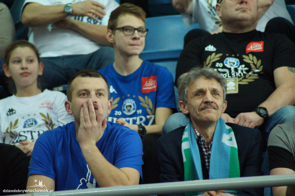Kibice na meczu Anwil vs Legia
