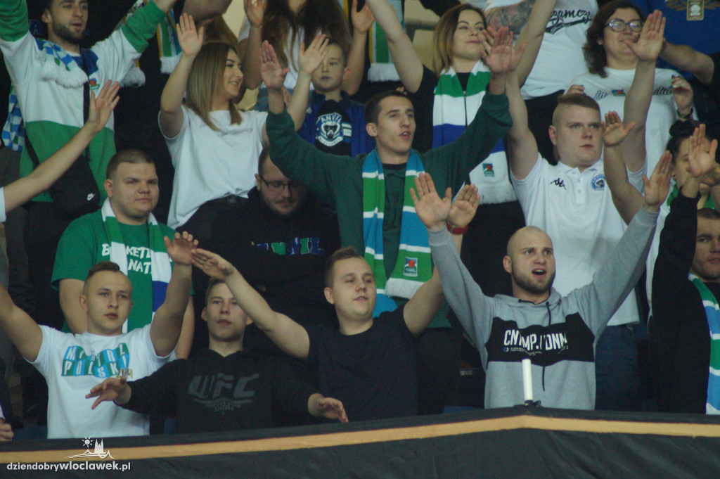 Kibice na meczu Anwil vs Legia