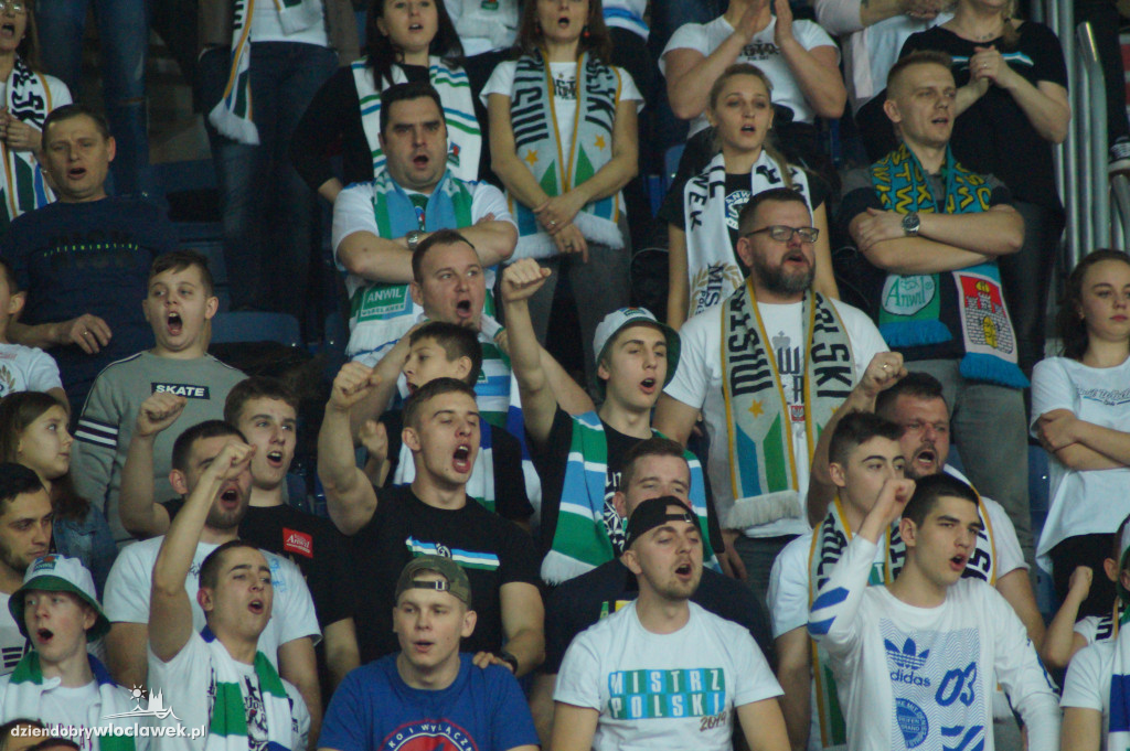 Kibice na meczu Anwil vs Legia