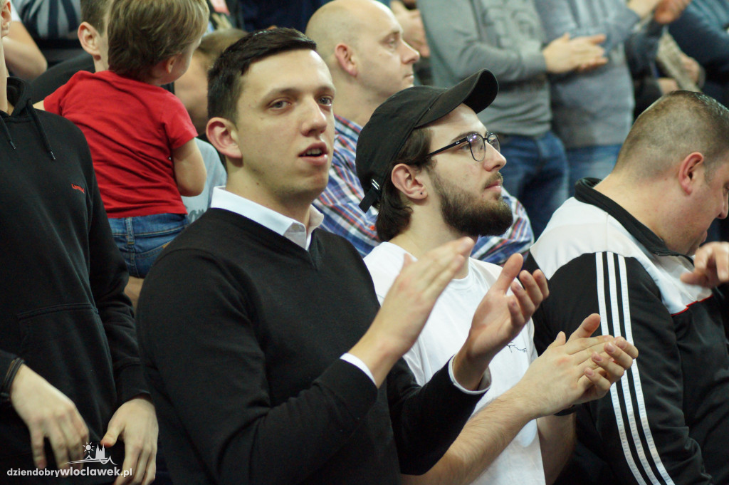 Kibice na meczu Anwil vs Legia