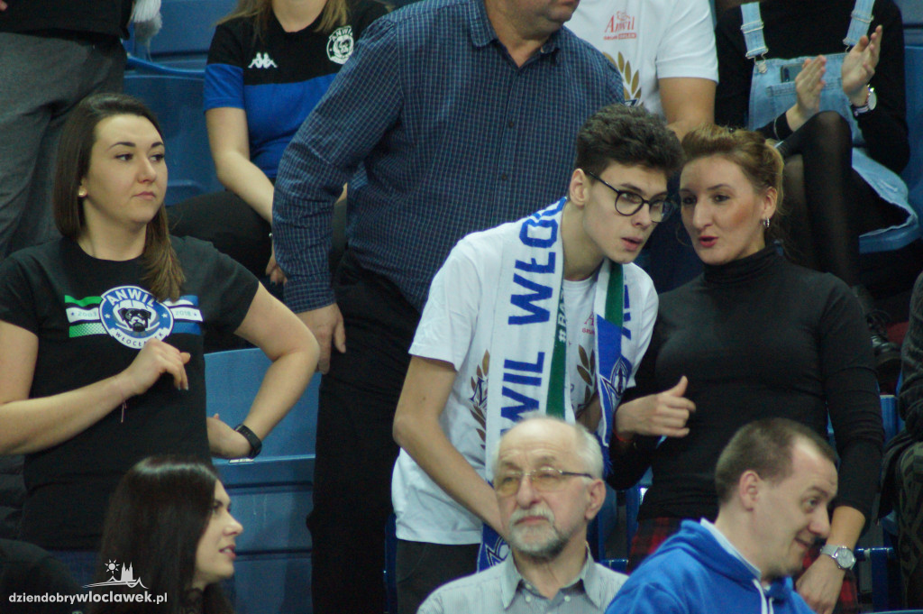 Kibice na meczu Anwil vs Legia
