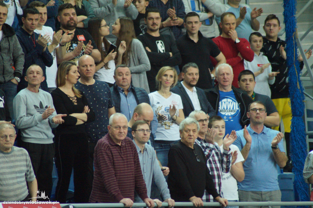 Kibice na meczu Anwil vs Legia