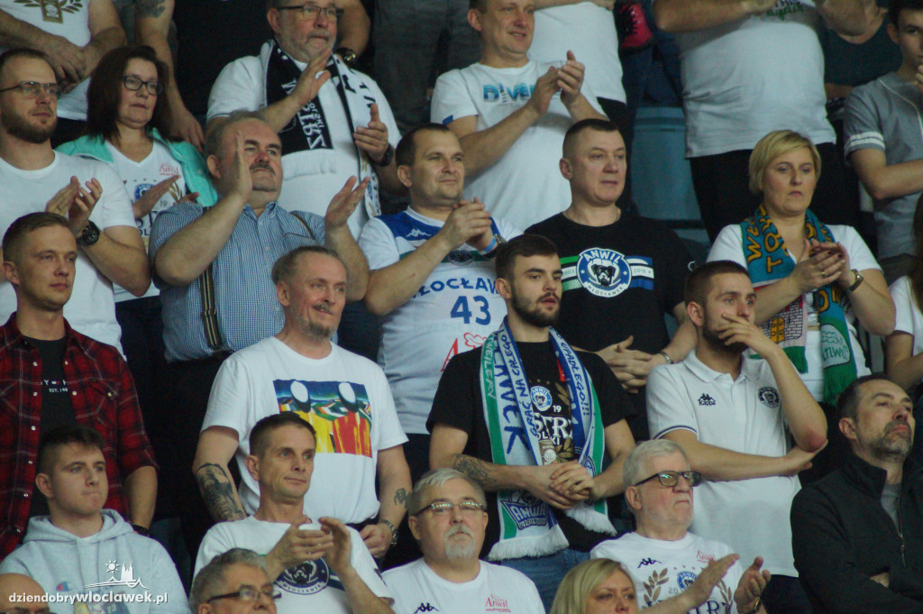 Kibice na meczu Anwil vs Legia