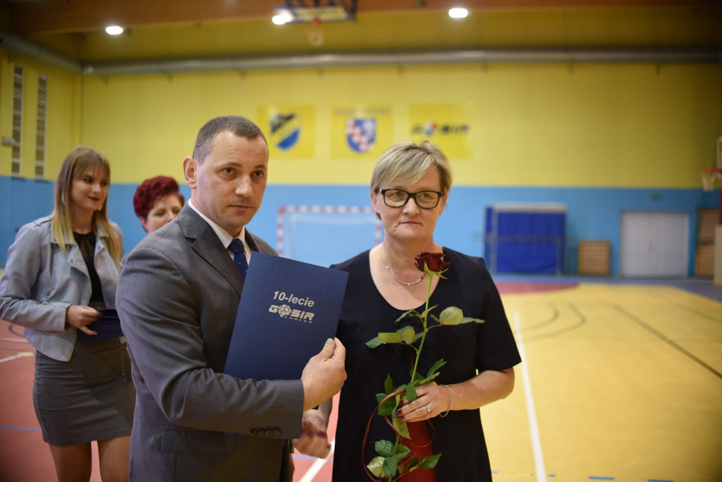 10 lat hali sportowej w Choceniu